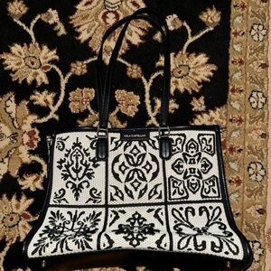 Viola Castellani Fabric Tote Bag Made in Italy